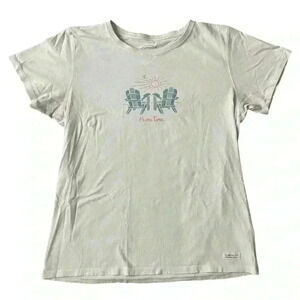 Life is Good Women's Short Sleeve Tee Shirt Size Large